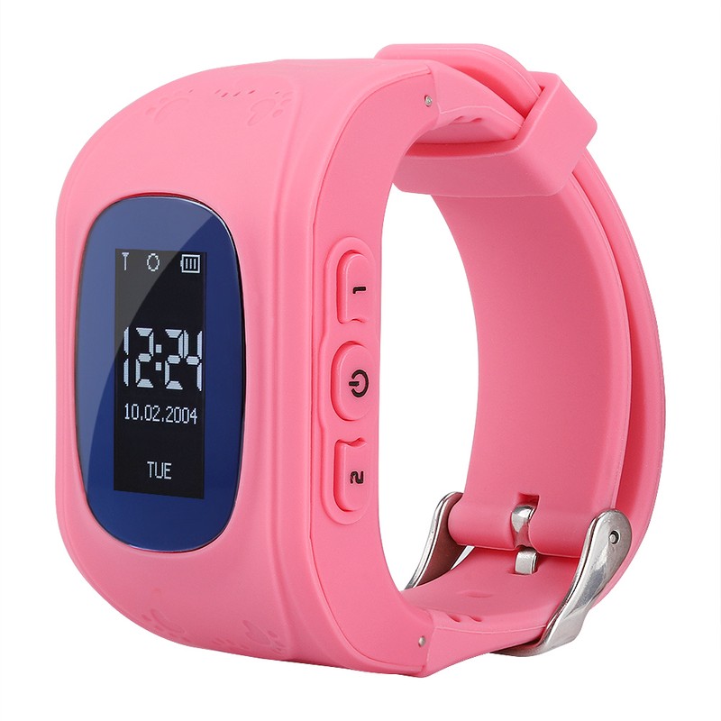 Q50 1.44in Kids Waterproof Smart Touch Screen Watch Positioning Watch