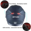 1Storm New Motorcycle Bike Modular Full Face Helmet Dual Visor