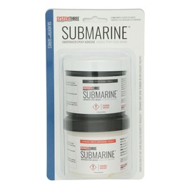 System Three Submarine Underwater Epoxy Paste Adhesive, 8oz Kit