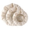 UUYYEO 3 Pcs Reusable Fabric Bowl Covers Bread Proofing Cloth