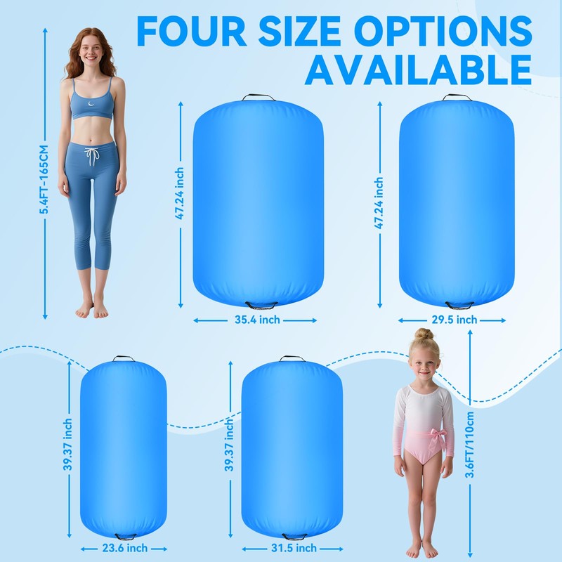 Air Roller Gymnastics Barrel, Inflatable Gymnastics Air Roller Inflatable Air
