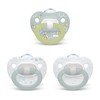 NUK Orthodontic Pacifier Value Pack, Boy, 0-6 Months (Pack of