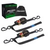 MOTO4U Auto Retractable Ratchet Straps 2-Pack | 1” x 10ft