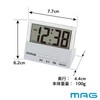 MAG T-762 WH-Z Noah Precision Alarm Alarm Clock Small Electronic