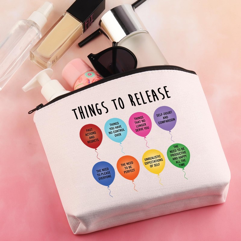 BDPWSS Mental Health Makeup Bag Therapist Appreciation Gift School Psychologist
