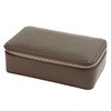 Color Chart Leather Glasses Case (2 Pack) (84 Anchor Gray)