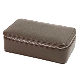 Color Chart Leather Glasses Case (2 Pack) (84 Anchor Gray)