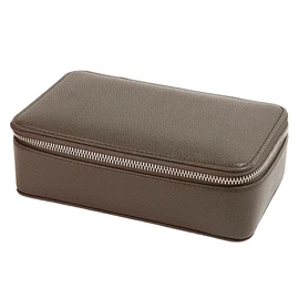 Color Chart Leather Glasses Case (2 Pack) (84 Anchor Gray)