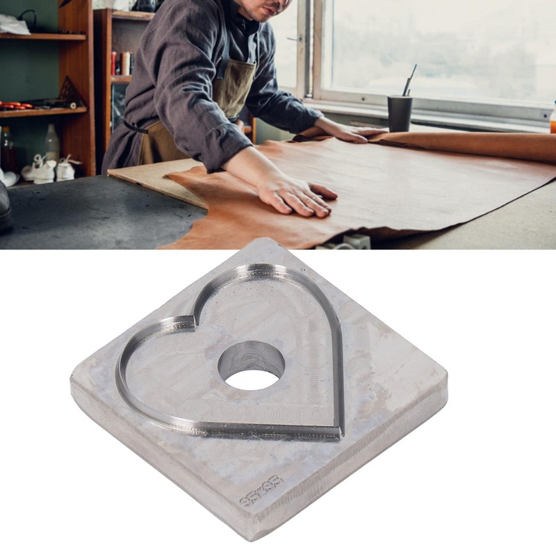 Heart Shape Cutting Die Alloy Steel Clean Cutting Surface Leather