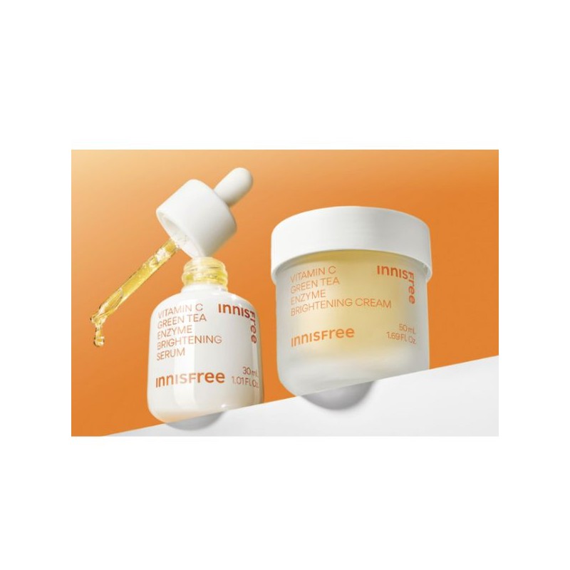 INNISFREE Vitamin C Green Tea Enzyme Brightening Cream 50ml