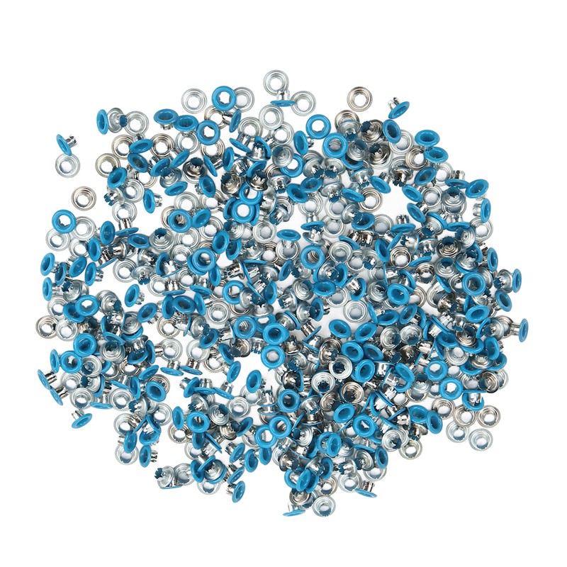 500Pcs Eyelet Grommet Round Edge Color Fine Workmanship Good Toughness