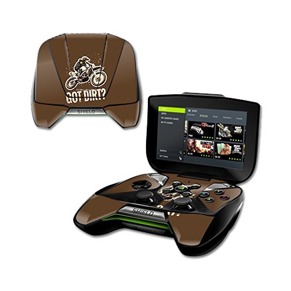 MightySkins Skin Compatible with NVIDIA Shield Portable – Got Dirt