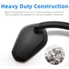 Black Sportster Mirrors for Harley Road King Street Electra Glide