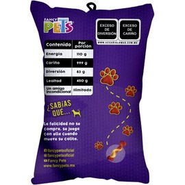Fancy Pets Juguete para Perro Doggie Scrunch de Tela Fuego