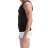 Farmacell 417 (Black, S) Men's Tummy Control Body Shaping Vest