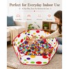 GSPIM Cat Ball Pit with 227 Pcs Interactive Cat Toys,