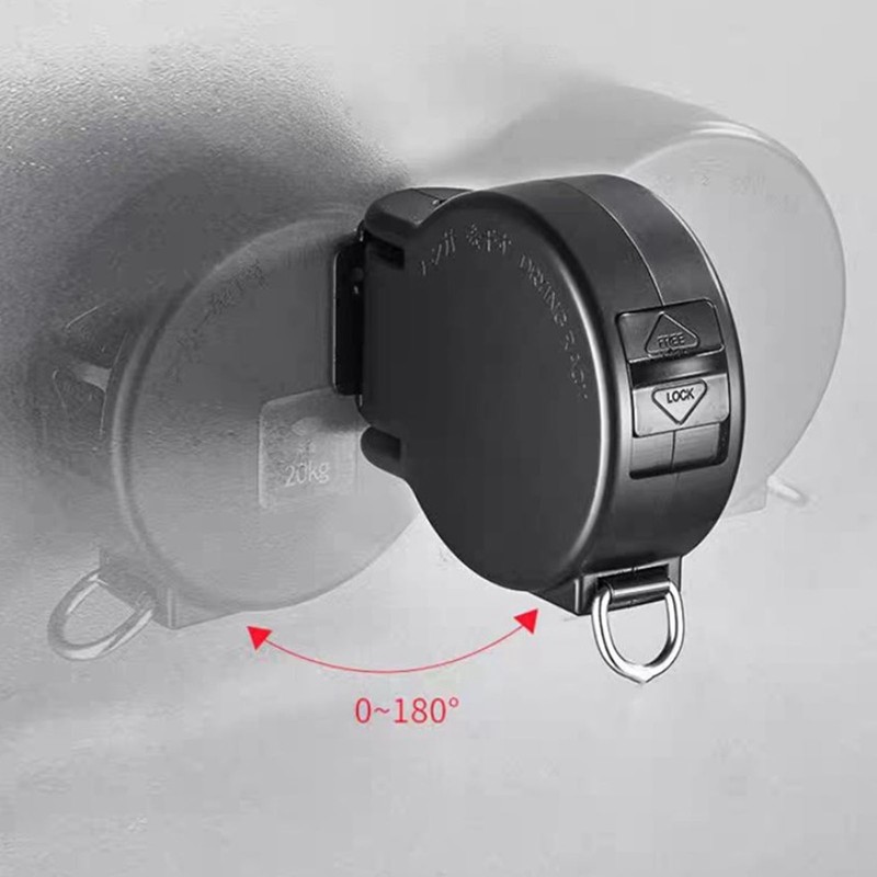 Indoor Retractable Clothesline 4.2m Heavy Duty Wear Resistant Rustproof Indoor