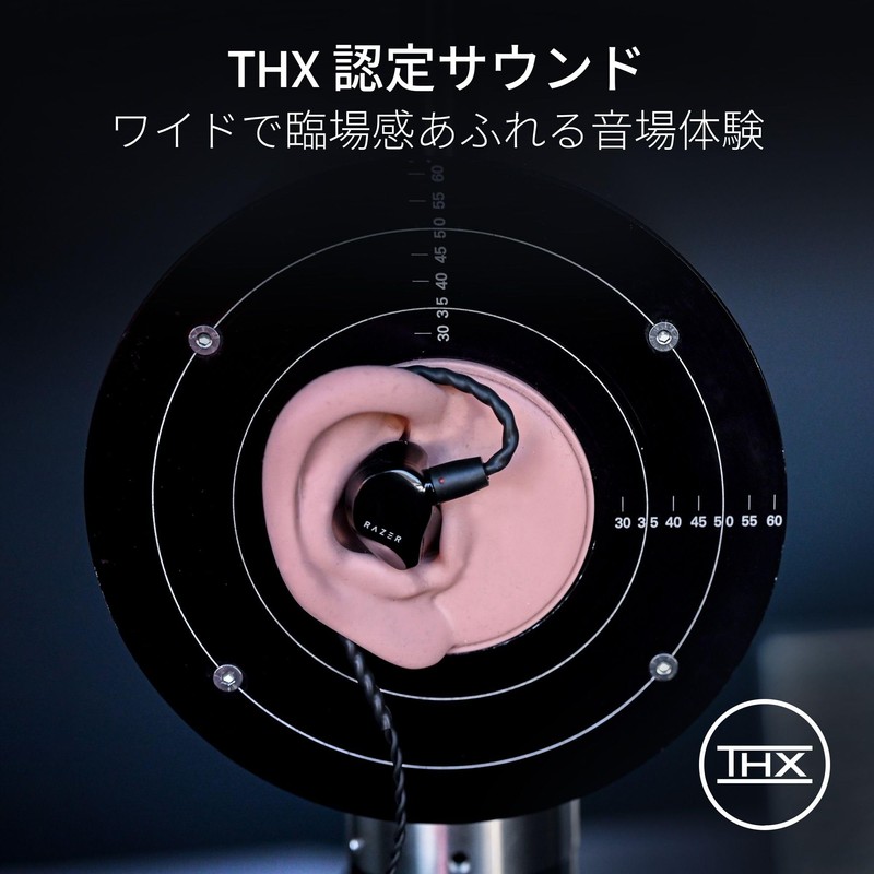 Razer Moray Hybrid Dual Driver and Ergonomic Shape, In-Ear Monitor,