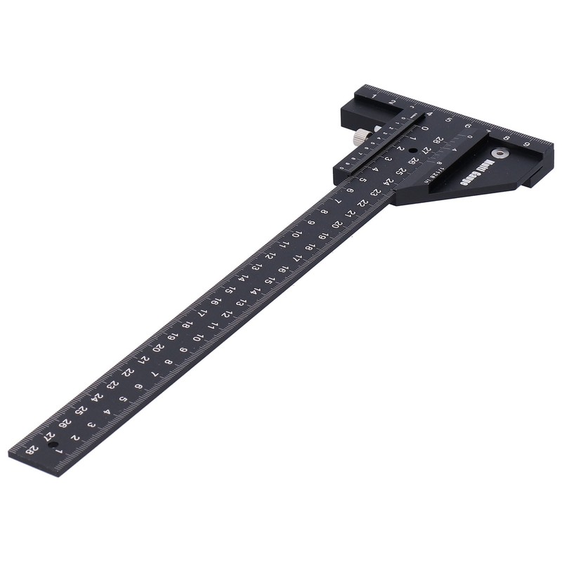 Woodworking Scribing Ruler Marking Measuring Gauge Tshaped Multifunctional Carpentry Tool
