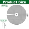 COZYDIG 6Pcs Plant Pot Grids,11.8Inch Plant Pot Cover with 30