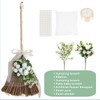 SISIMER Wedding Broom for Jumping Ceremony, African American Decorative Broomstick