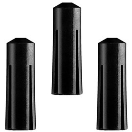 THOR-DARTS Aluminium Flight Protector Darts in 10 Colours Flight Protector Black Flight Protection Flight Protectors Flightsaver Dart Flight Protector Flight Protection (2 Set (6 Pieces), Black)