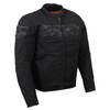Milwaukee Leather MPM1730 Men's Black Padded Textile All Season Motorcycle
