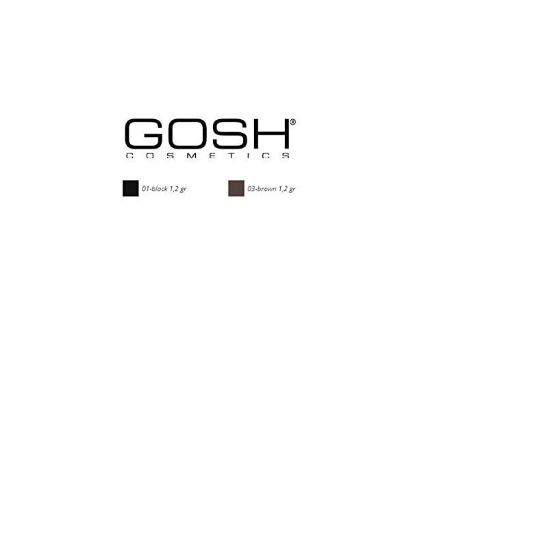 Gosh Intense Eye Liner Pen Black 1