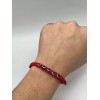 Evil's Eyes Red String Adjustable Bracelet Pack of 12