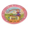10 Round Wonderland Kids Birthday Girl Paper Plates 23 cm