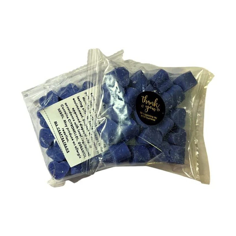 20 x Highly Scented Wax Melts Mini Hearts Handmade, Cruelty