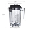48oz Advance Container Replacement for Vitamix Commercial Blender,48 oz Pitcher