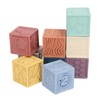 9pcs Baby Blocks Toy Soft Squeeze Chewing Educational Toddler Stacking