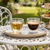 Gulex Espresso Cups Double Wall Glass Coffee Espresso Cups with