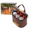 Spice Jars Set Camping Seasoning Containers Portable Spice Shaker Bottles