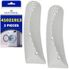 Pack of 2 drum fins for washing machine with the