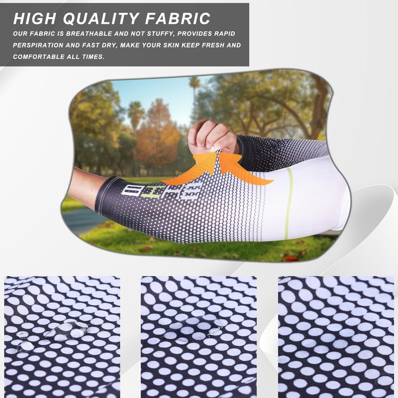 Bacophy - 2 pares de mangas de brazo con protección
