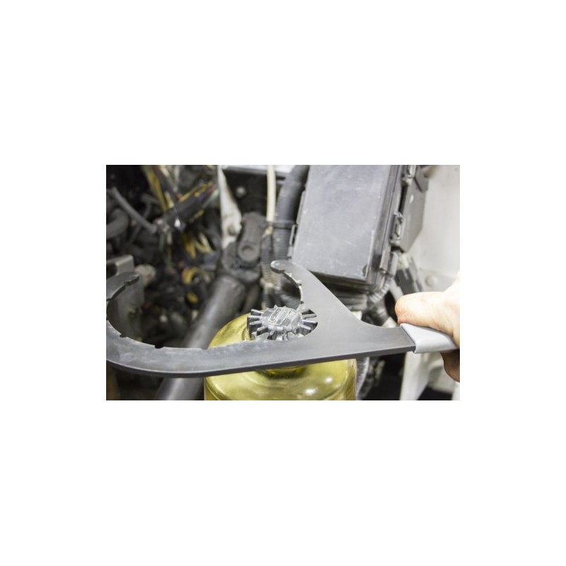 Lisle 61130 Diesel Filter Wrench, 8"