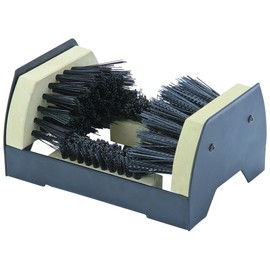 Floor Mount Boot and Shoe Brush