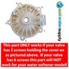7345388 - Water Softener Bypass Valve Assembly Kit with (2)