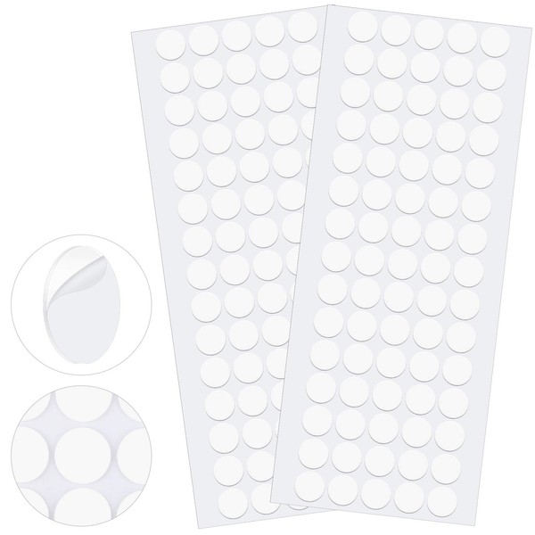 Aneco 150 Pieces Transparent Putty Traceless Removable Sticky Putty Double-Sided