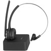 Callstel PC Headset: Profi-Mono-Headset mit Bluetooth, Geräuschunterdrückung, 15-Std.-Akku (Headset schnurlos,
