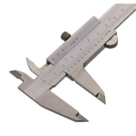 CNC QUALITÄT Pocket Vernier Caliper 200 mm with Locking Screw