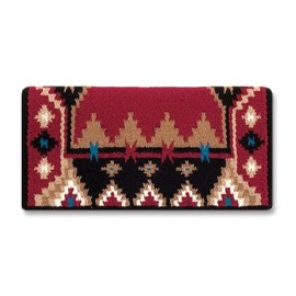 Mayatex 1465-2 Enchanted Pines 38X34 New Zealand Wool Saddle Blanket