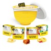 Opopop Microwave Popcorn - Variety 12-Pack Gourmet Popcorn Kit, Collapsible
