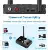Bluetooth 5.3 Audio Receiver for Home Stereo, Wireless Adapter with
