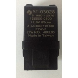 CRG NEW TOYOTA flasher turn signal hazard 3 prong RELAY 81980-12070 SIENNA LEXUS COR