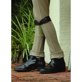 Camelot Jodphur Garter Straps M Black