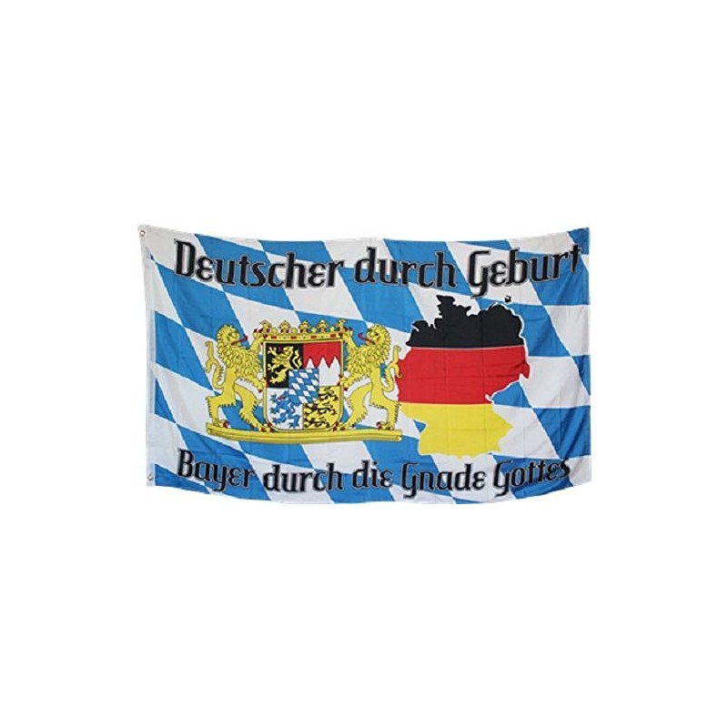 Bavaria Map - German By Birth Bayern By The Grace