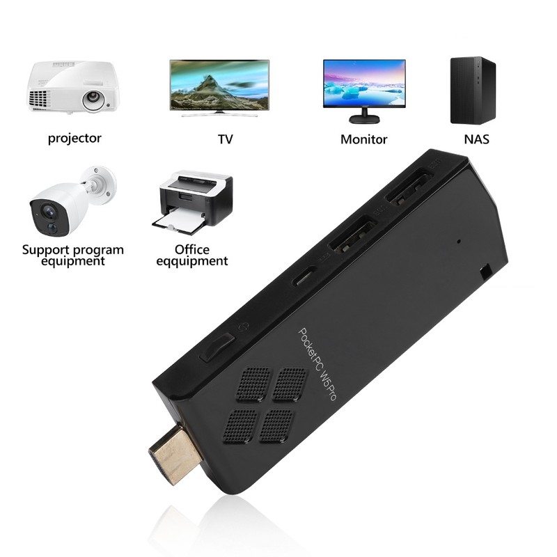For Intel Z8350 Quad Core CPU Win10 Mini PC 4GB